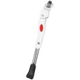 thumbnail image 4 of Yuarrent Bicicletas Kick Side Brace Stand Rack antideslizante aleación de aluminio ajustable Kickstand pieza de repuesto equipo de ciclismo Ciclismo Blanco, 4 of 6