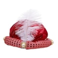thumbnail image 1 of Sombrero de Turbante Sunnimix para Espectáculo de Halloween Rojo, 1 of 8