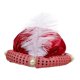 thumbnail image 1 of Sombreros de Turbante de Sultán, Sombreros Árabes, Decoraciones, Sombrero de Príncipe, Sombrero de Sultán para Fiesta Temática, Halloween, Carnaval, a rojo, 1 of 8
