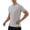 Gray, variant on Mens T-Shirts Short Sleeve Plain Tshirts Casual Crew Neck Solid Color Basic T Shirt Breathable Soft Cooling Fitted Stretch Tee Shirts
