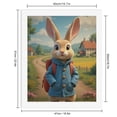 thumbnail image 2 of Paint by Numbers Kit for Adults, Rabbit Adventure Scenic Pathway Paint by Numbers, Easy Paint by Numbers Kit for Adults Beginner, DIY Adult Paint by Number Kits on Canvas, Home Decor, 2 of 7
