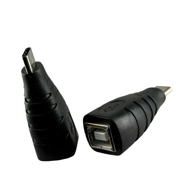 Type C Male to USB B Scanner Converter Male Adapter Connhection Plug Converter