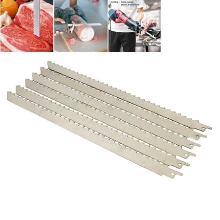 

Sufanic 6Pcs 300mm Reciprocating Saw Blade Set For Cutting Ice And Frozen Meat Tool