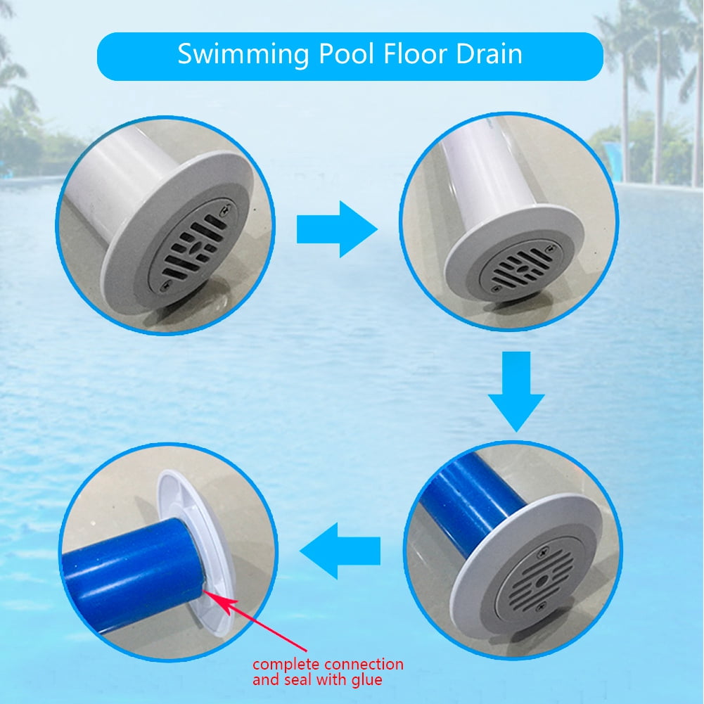 Swimming Pool Drain Swimming Pool Fitting PVC Swimming Pool Drain
