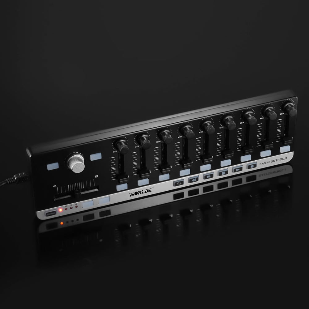 MIDI keyboard,Portable Usb 9 Usb 9 Slim-line Midi Siuke Lanru Musical Slim-line I Qahm