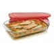 thumbnail image 2 of Bandeja Rectangular Refractario Libbey 2.5 lt con Tapa de Plástico Libre de BPA, 2 of 3