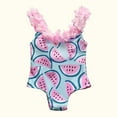 thumbnail image 2 of Yievot Summer Toddler Baby Girls Swimwear Cute Fruit Print Sleeveless Soft Bikini Swimsuit for Little Girls 1-5 Years 2025 Summer Baby Swimsuit Boy Girl, 2 of 7