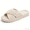 Beige, variant on Slippers for Women Memory Foam House Bedroom Corduroy Bow Crossbands Slide Slipper Shoes Comfy Pink Size 8-9