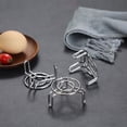 thumbnail image 4 of Mini Steaming Rack, Stainless Steaming Rack With Tall & Short Legs, Heat Insulating Egg Steamer Rack For Kettles Household Kitchen Pot Stand,Small Cup Pot Holder Cup Steaming Racks(7.5 cm), 4 of 5