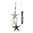 thumbnail image 3 of Lighted Wooden Fish & Starfish Wall Decor – Beachy Wall Decor with Warm LEDs, Coastal Nautical Hanging Decor for Bathroom, Porch & Beach House，With lights, 3 of 8