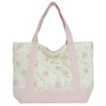 thumbnail image 2 of Bolso Acolchado Con Costuras Acolchadas Y Flores Retro Organizador Almuerzo Bolso Suave (Estilo 4) Rosa Naranja, 2 of 9