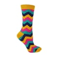 thumbnail image 1 of Miss Sparrow - Ladies Breathable Soft Novelty Bamboo Socks | Patterned Striped Polka Dot Socks, 1 of 2