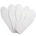 thumbnail image 1 of 5 pares de plantillas desechables universales que absorben el sudor y se pueden recortar para deportes y ocio (blanco, L), 1 of 6