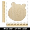 thumbnail image 2 of Happy Panda Face Wood Shape Unfinished Piece Cutout Craft DIY Projects - 6.25 Inch Size - 1/8 Inch Thick, 2 of 7