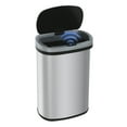 thumbnail image 4 of Rena 13.2 gal Motion Sensor Stainless Steel Silver Kitchen Trash Can, 4 of 15