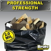 Brute Super Tuff® Contractor Bags, 55 Gallon, 20 Bags (Twist Tie)