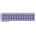 thumbnail image 2 of Abstract Sofa Upholstery Fabric by the Yard, Pastel Geometric Diamond Forms Retro Effects Stripes Illustration, Decorative Fabric for DIY and Home Accents, Hot Pink Violet Blue by Ambesonne, 2 of 4