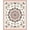Pink Navy Green, Pattern 6, variant on ODIKA 8'x10' Washable Area Rug Cute Motifs Entry Scattered Polka Dot Pink Navy Whimsical Playful for King Size Bedroom Under Bed, Master Suite, Non-Shedding, Easy Care