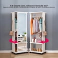 thumbnail image 2 of Perchero Closet Giratorio Armario con Espejo Cuerpo Completo, 2 of 10