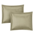 thumbnail image 4 of Chic Home Direllei 8-Piece Solid Color Comforter Set, Twin X-Long, Taupe, 4 of 6