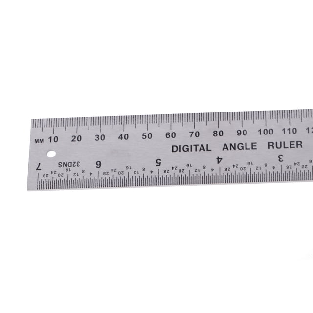 Digital Angle Finder Tool Goniometer Ruler,10390mm Electronic Protractor Digital Goniometer Angle Finder Miter Gauge Ruler Angle Finder Ruler for Construction