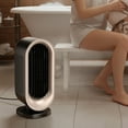 thumbnail image 7 of Mbvtdt Whole Room Heater with 3D Oscillating Heating and Long-Range 12 ft/s Circulator, Reliable Space Heaters for Indoor Use and Portable Heater for Bedroom Office Use, 7 of 7