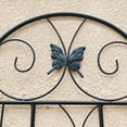 thumbnail image 4 of 2 Pack Rustproof Metal Garden Trellis 86.7" H x 19.7" W Black - Heavy Duty Outdoor Climbing Plant Support for Vines, Flowers, Patio & Garden, 4 of 12
