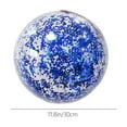 thumbnail image 5 of Yannianjz Beach Ball, Glitter Beach Ball, Inflatable Glitter Swimming Pool Balls for Beach Party Favor, 5 of 9