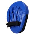 thumbnail image 3 of Boxing Pads Focus Mitts, Curved Hook and Jab Target Hand Pads, Great for MMA, Muay Thai, Kickboxing, Martial Arts, Karate Training, Padded Punching, Coaching Strike Shield (Black Blue), 3 of 9