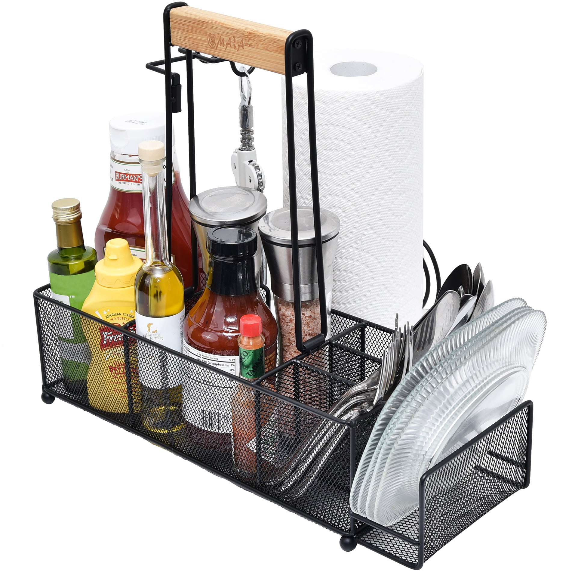 Condiment Dispenser Container Sorter Organizer Bar Caddy Commercial Catering NEW 