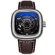thumbnail image 1 of Relojes relojes mecánicos automáticos relojes para hombre relojes de esfera grande con forma cuadrada hueca, 1 of 6