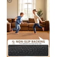 thumbnail image 2 of Boho Runners for Hallways : Non Slip Hallway Runner Rug- 2x5 Ft Washable Carpet Runner- Kitchen Runners Carpet Long Bathroom Runner Floor Hallway Rug Brown Runner Rug Runners for Laundry Entryway, 2 of 5