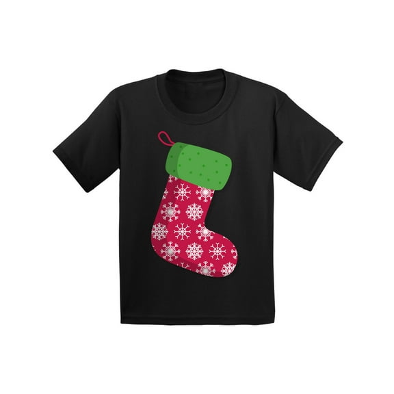 Awkward Styles Christmas T-Shirt for Boys Girls Stocking Snowflake Xmas Kids T Shirts