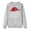 Grey, variant on KHONTS Christmas Family Matching Sweatshirt Long Sleeve Cartoon Print Blouse Shirts Trendy Crew Neck Xmas Shirt for Family Men Red