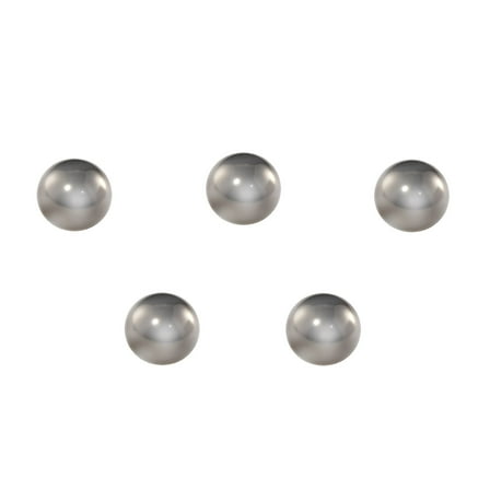 5 Pc - 1/2" (0.500) inch Precision 304 Stainless Steel Bearing Ball, (Will Never Rust)