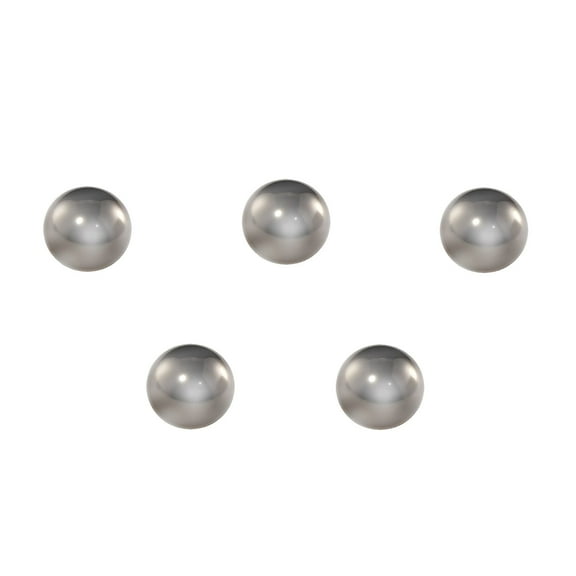 5 Pc - 1/2" (0.500) inch Precision 304 Stainless Steel Bearing Ball, (Will Never Rust)