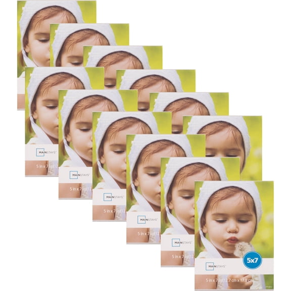 Mainstays Clear Bent Acrylic Frames, Multiple Sizes