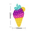 thumbnail image 2 of Push Bubble Sensory Toy Autismo Necesidades Especiales Silicone Stress Reliever Toy Gift Para Niños Y Adultos matsuzay FN006784-01, 2 of 6