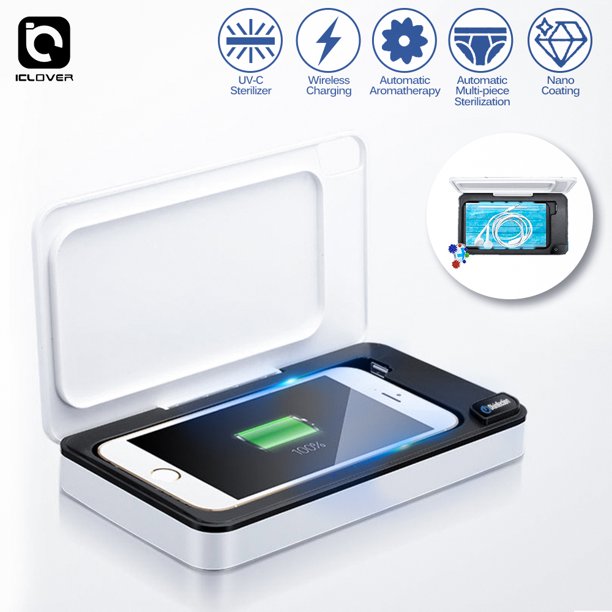 IClover UV Light Cell Phone Sterilizer Sanitizer Cleaner Box