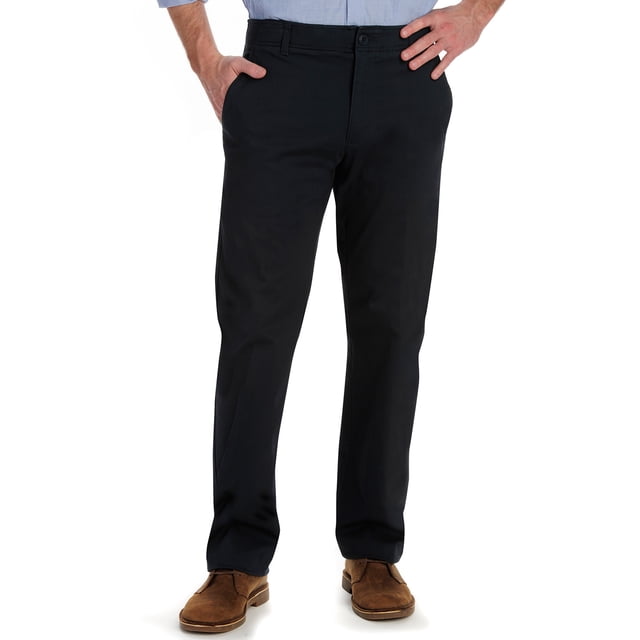 Lee Men's Performance Series Extreme Comfort Straight Fit Pant, Navy, 36W x 34L