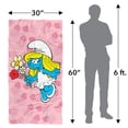 thumbnail image 6 of The Smurfs Beach Towel, 30'x60' Smurfette Beach Towel, 6 of 6