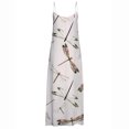 thumbnail image 4 of Vestido de playa delgado con estampado sin mangas de cintura media con tirantes a la moda de verano para mujer Fridja hjkh3308, 4 of 4
