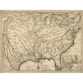 thumbnail image 2 of 1718 French Map Of North America Showing The Mississippi River Region History (24 x 18), 2 of 2