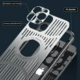thumbnail image 4 of MYKOMI Designed for iPhone 16 Pro 6.3" Case,[Compatible with MagSafe][Military Drop & Camera Lens Protection],Luxury Aluminum Alloy Heat Dissipation Logo View Shockproof Cover, 4 of 6