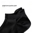 thumbnail image 3 of TELOLY 2Pairs No Show Socks Men,Size 35-38 Athletic Socks,Mesh Boat Socks Mens No Show Socks,Combination2, 3 of 6