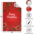 thumbnail image 3 of Merry Christmas Balls Stars Flowers Kitchen Towel, Dish Towels Quick Drying Tea Towels Absorbent Hand Towels for Kitchen Sink Dinner Table 28 x 18 Inches, Set of 6, 3 of 7