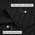thumbnail image 5 of Mainstays All in One Lightweight Quilt Set and Sheet Set, 7 Piece, Queen, Black, 5 of 17