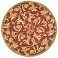 thumbnail image 2 of SAFAVIEH Anatolia Chloe Floral Wool Area Rug, Burgundy/Sage, 3' x 5', 2 of 4