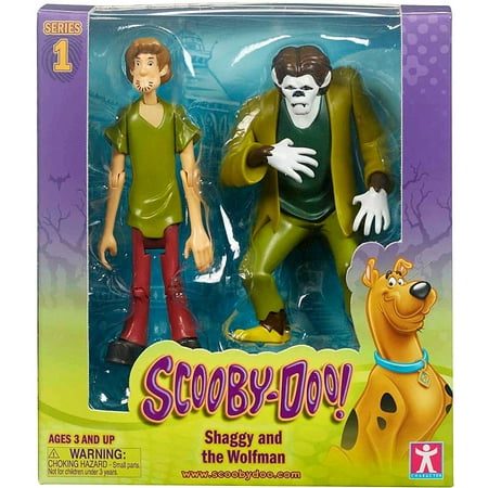 Scooby Doo Series 1 Shaggy & Wolfman Action Figure 2-Pack - Walmart.com