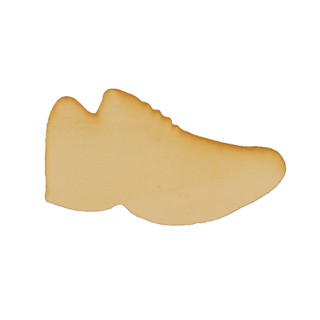 

Unfinished Running Shoe Wood Cut Out Available in a Variety of Sizes and Thicknesses (1/4” Thickness Small 4.5 x 2.5 (Package of 10))